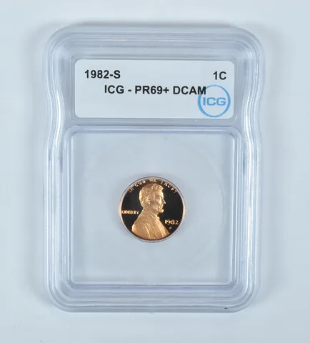 1982-S Lincoln Memorial Cent PR69+ DCAM ICG