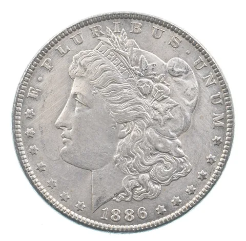 Better 1886 Morgan Silver Dollar - 90% US Coin - Nice Coin *301