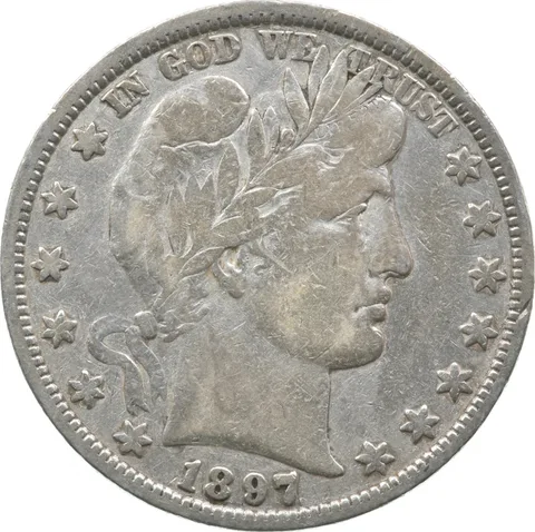 1897 Barber Half Dollar *2410