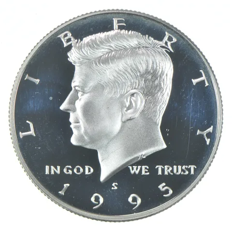 1995-S Kennedy Half Dollar Proof 90% Silver