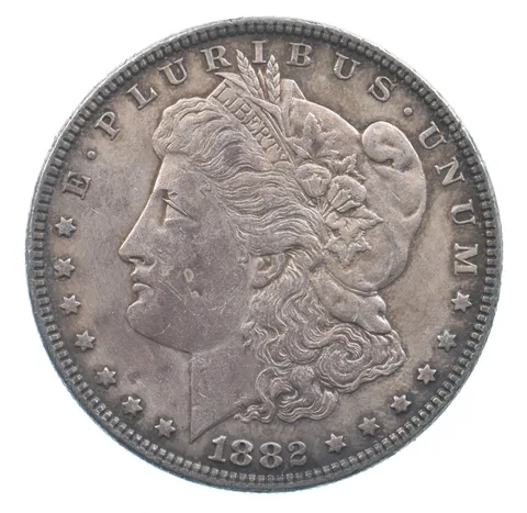 Better 1882 Morgan Silver Dollar - 90% US Coin - Nice Coin *490