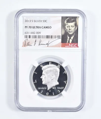2013-S Kennedy Half Dollar Silver PF70 UCam - NGC Special Label