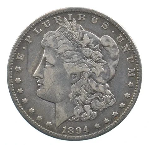 Early - 1894-O Morgan Silver Dollar - 90% US Coin *838