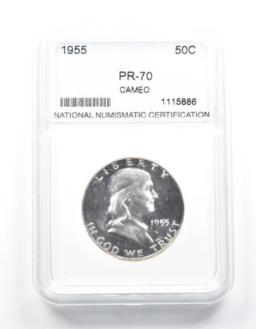 1955 Franklin Half Dollar Cameo Proof *1491