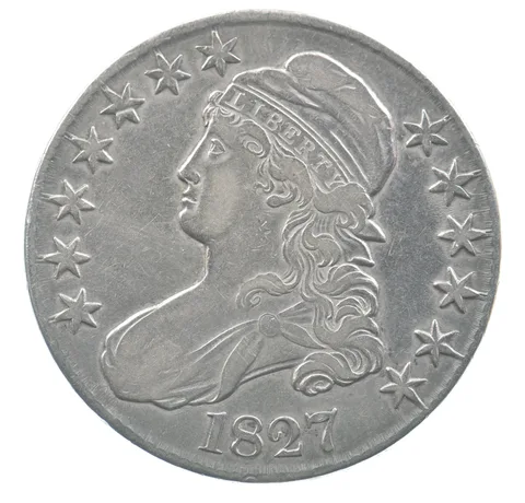 1827 Capped Bust Half Dollar *7809
