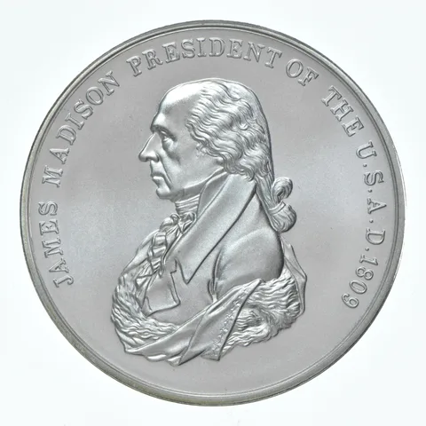 (2019) Silver Medal James Madison US Mint Presidential Series