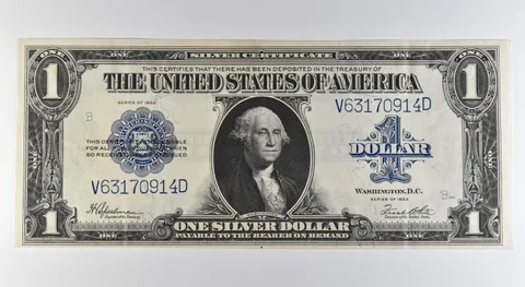 1923 $1 Silver Certificate Large Note Blue Seal Fr#237 *0531