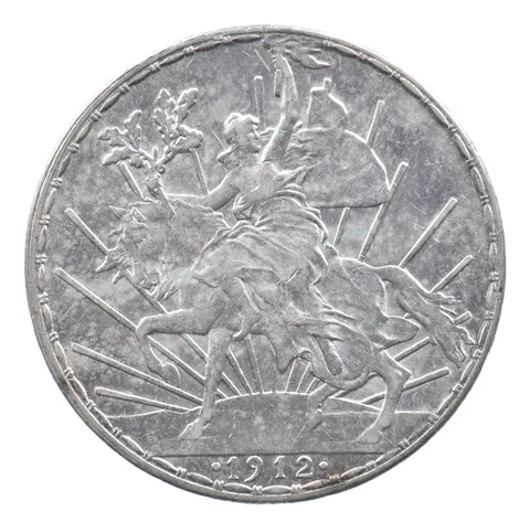 1912 Mexico Peso KM#453 a9095