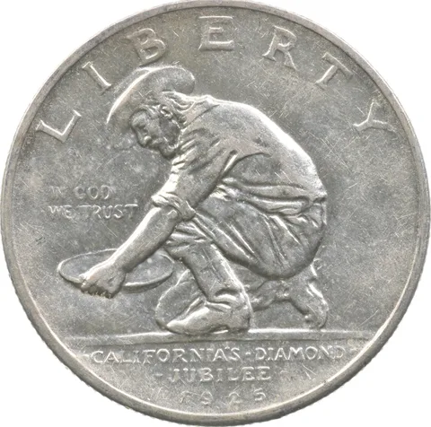 1925 California Commemorative Half Dollar *7337