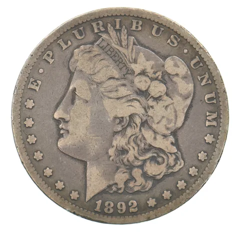 1892-CC Morgan Silver Dollar Beautiful Tone *5165