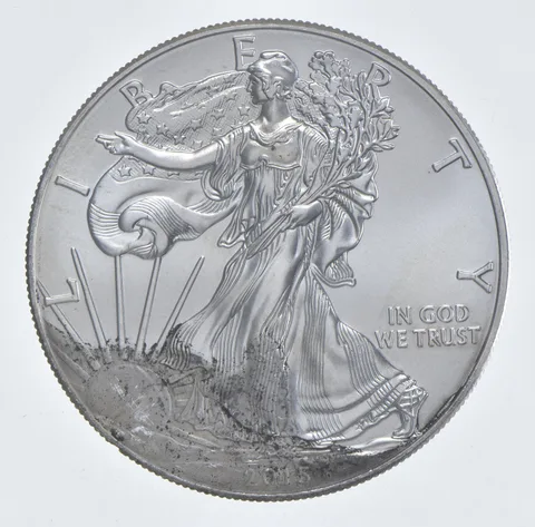 Better Date 2015 American Silver Eagle 1 Troy Oz .999 Fine Silver *453