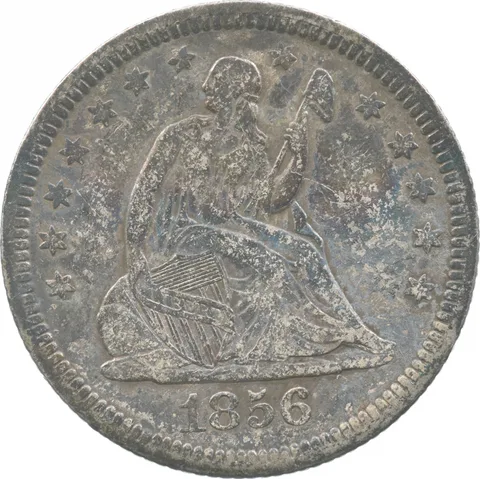 1856 Seated Liberty Quarter *8314