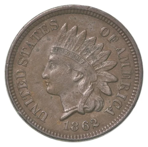 1862 Indian Head Cent *7344