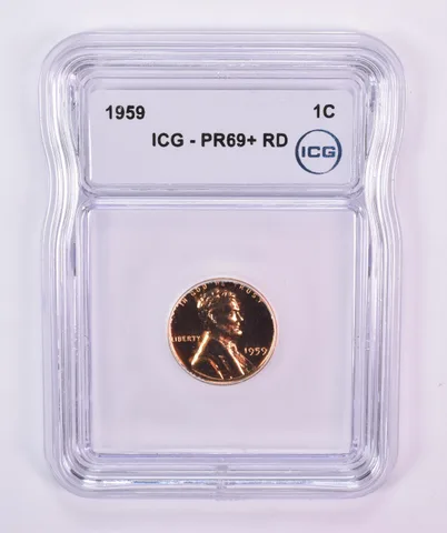 1959 Lincoln Memorial Cent PR69+ RD ICG