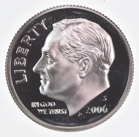 2006-S Roosevelt Dime Proof 90% Silver