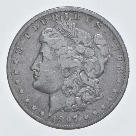 Early - 1897-O Morgan Silver Dollar - 90% US Coin *169