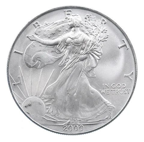 Better Date 2000 American Silver Eagle 1 Troy Oz .999 Fine Silver *691