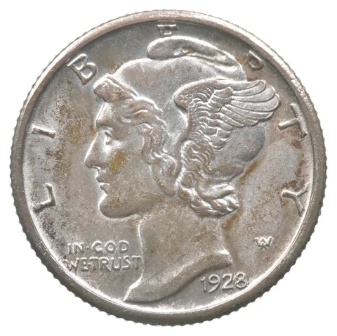 1928-S Mercury Dime a6832