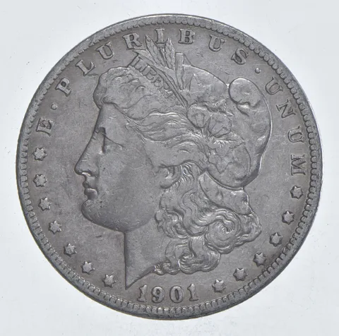 Early - 1901-O Morgan Silver Dollar - 90% US Coin *032