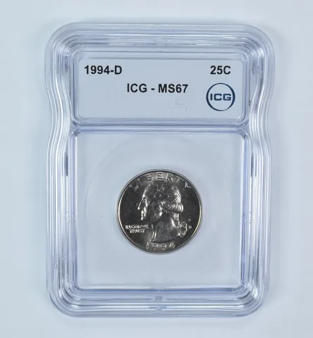 1994-D Washington Quarter MS67 ICG