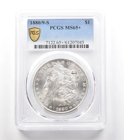 1880/9-S Morgan Silver Dollar MS65+ PCGS *2452