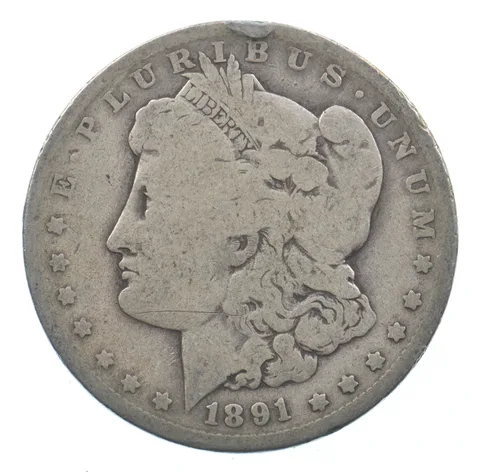 Early - 1891-O Morgan Silver Dollar - 90% US Coin *570
