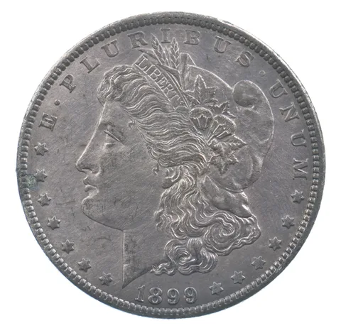 Better 1899-O Morgan Silver Dollar - 90% US Coin - Nice Coin *321