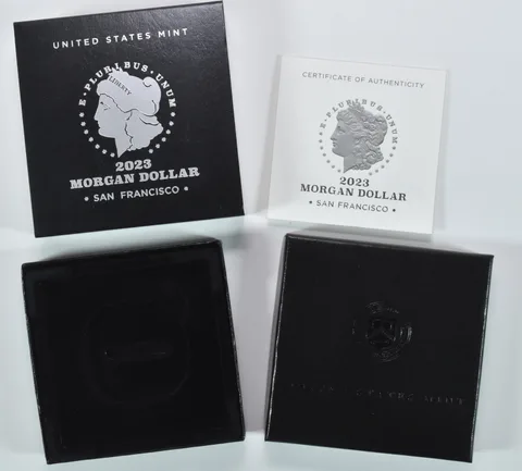 OGP 2023-S Morgan Silver Dollar - San Francisco BOX & COA - NO COIN