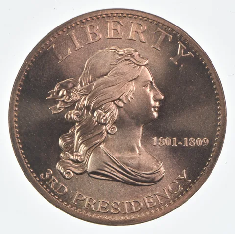 2007 Jefferson's Liberty First Spouse Series Bronze Medal