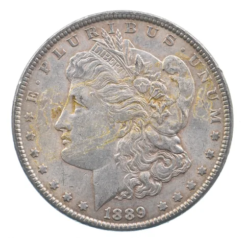 Better 1889 Morgan Silver Dollar - 90% US Coin - Nice Coin *431