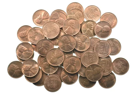 Lot of (50) 1930 BU Lincoln Wheat Cents Roll a1069