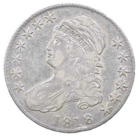 1818 Capped Bust Half Dollar a5983