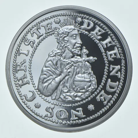(1577) Poland 1 Grosz Silver Gdansk Under Siege - Restrike