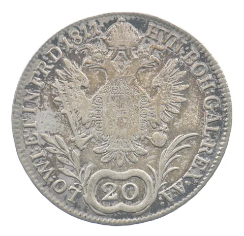 1811 A Austria 20 Kreuzer *0012