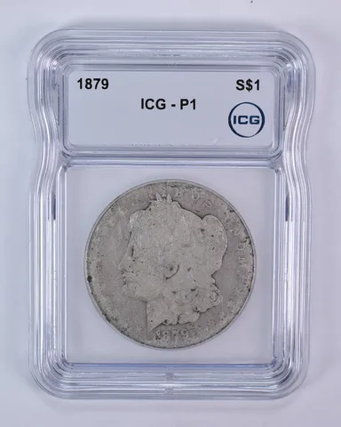 1879 Morgan Silver Dollar P1 ICG Lowball
