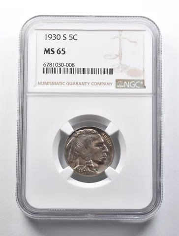 MS65 1930-S Indian Head Buffalo Nickel NGC *2208