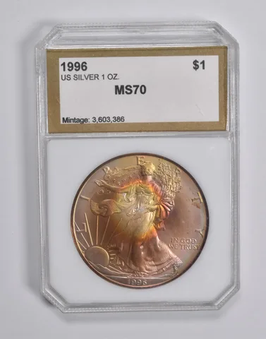 1996 American Silver Eagle Unc *6652