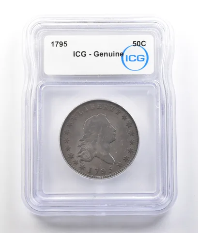 1795 Flowing Hair Half Dollar Genuine ICG *0773