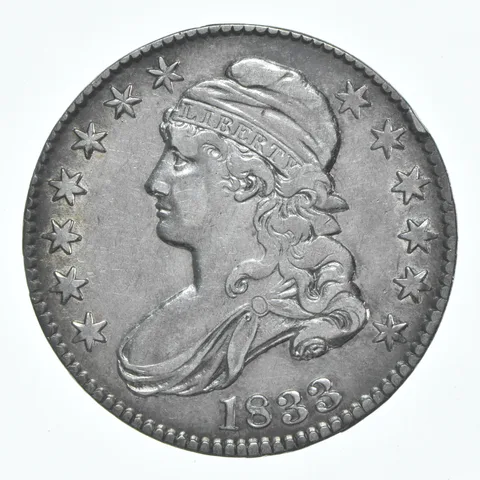 1833 Capped Bust Half Dollar a6091