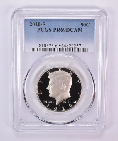 2020-S Kennedy Half Dollar PR69 DCAM PCGS Blue Label