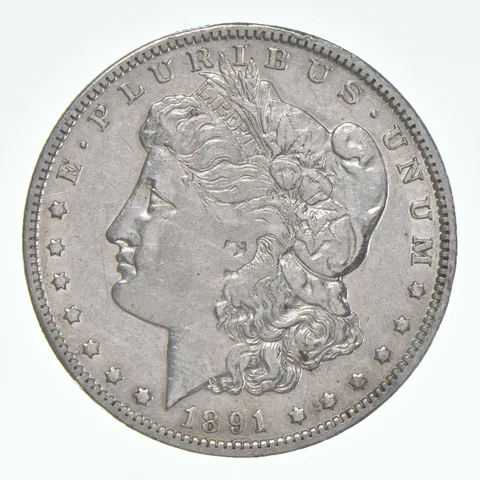 VF 1891-O Morgan Silver Dollar (1 coin)