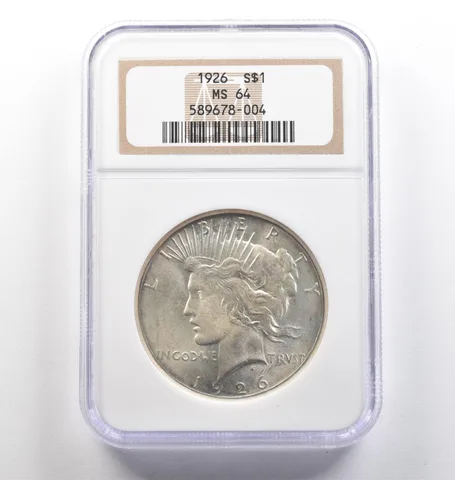 1926 Peace Silver Dollar MS64 NGC a4010