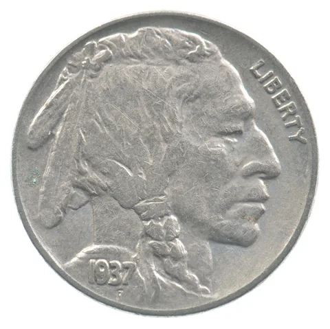 1937-D Indian Head Buffalo Nickel *4470