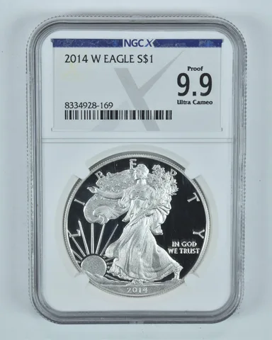2014-W American Silver Eagle Proof 9.9 NGC X NGCX