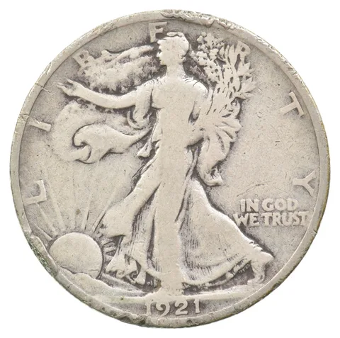 1921 Walking Liberty Half Dollar *1871