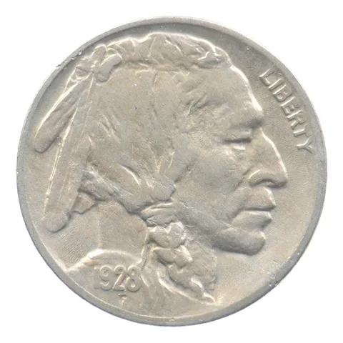 1928-D Indian Head Buffalo Nickel *2074