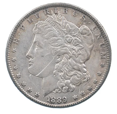 Better 1889 Morgan Silver Dollar - 90% US Coin - Nice Coin *410