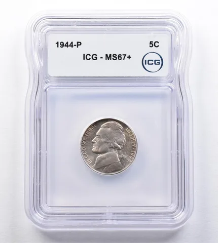 1944-P Jefferson Nickel MS67+ ICG *2043