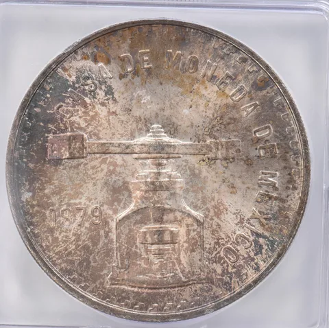 1979 Mo Mexico 1 Onza MS65 ICG Beautiful Tone *0842