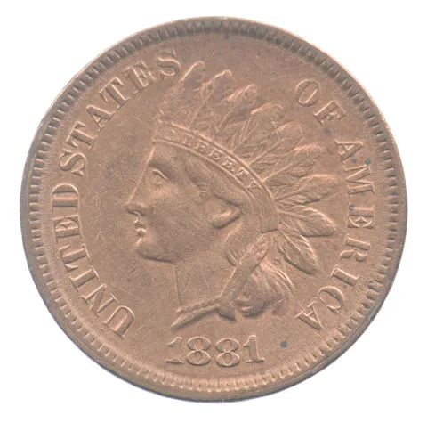 1881 Indian Head Cent *2253